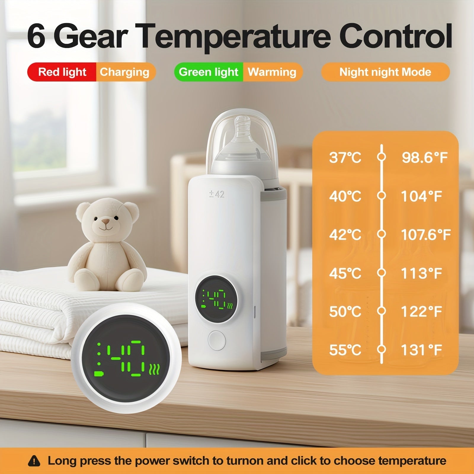 EasyBaby - Prenosivi Grejač za Flašice Mleka