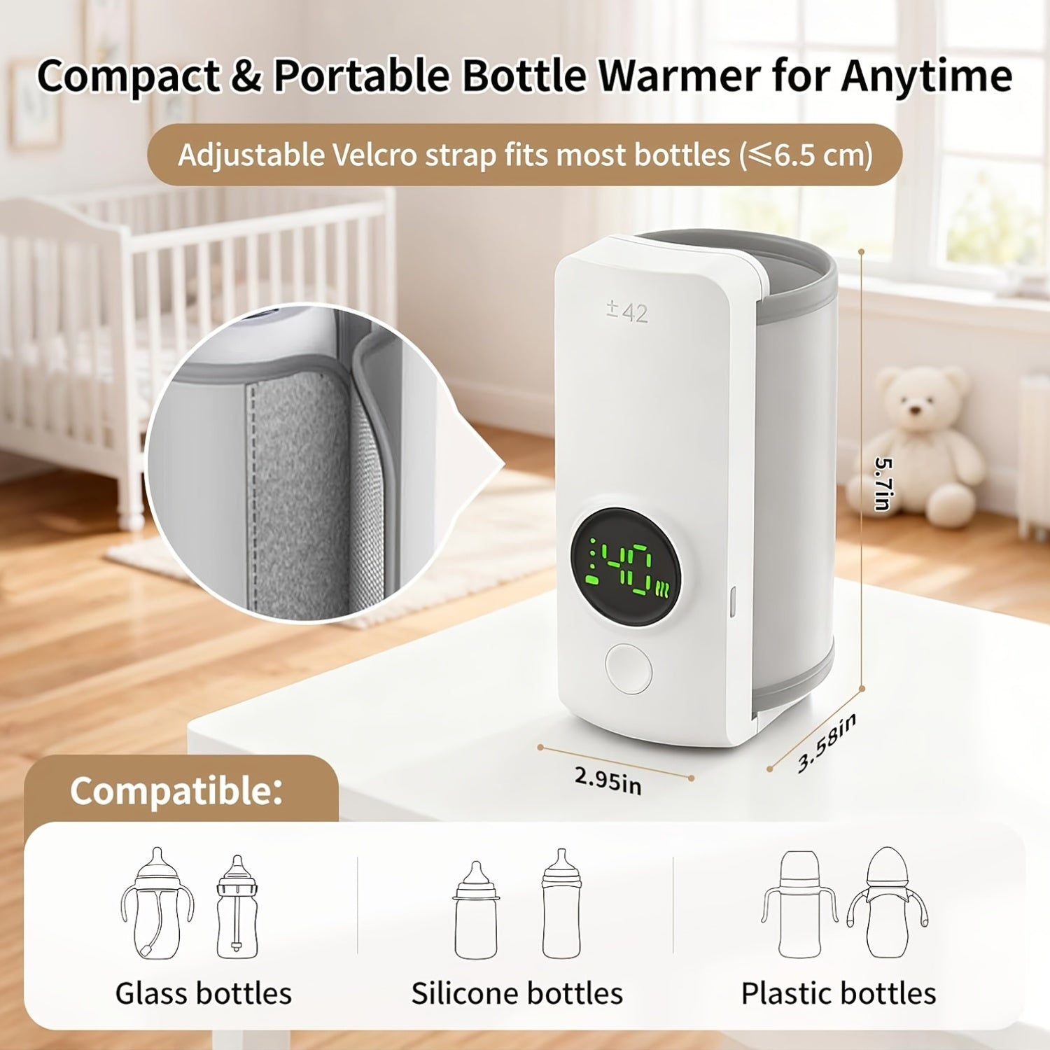 EasyBaby - Prenosivi Grejač za Flašice Mleka